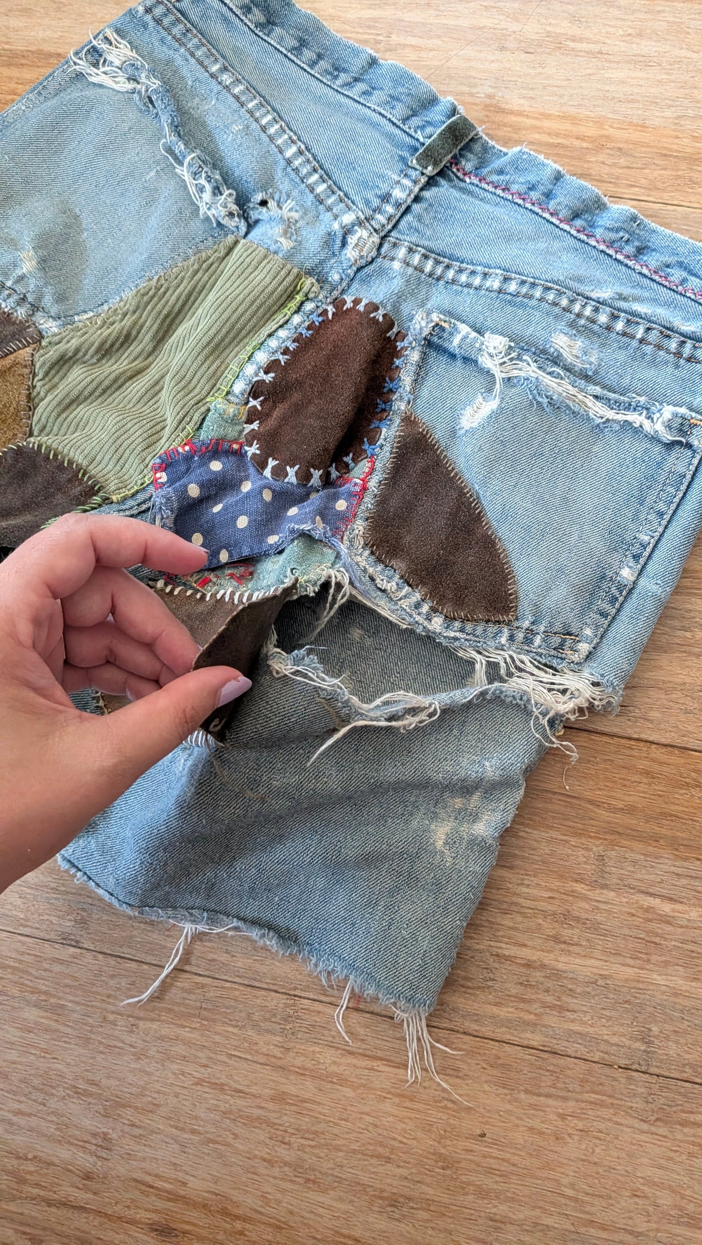 1960s thrashed shorts