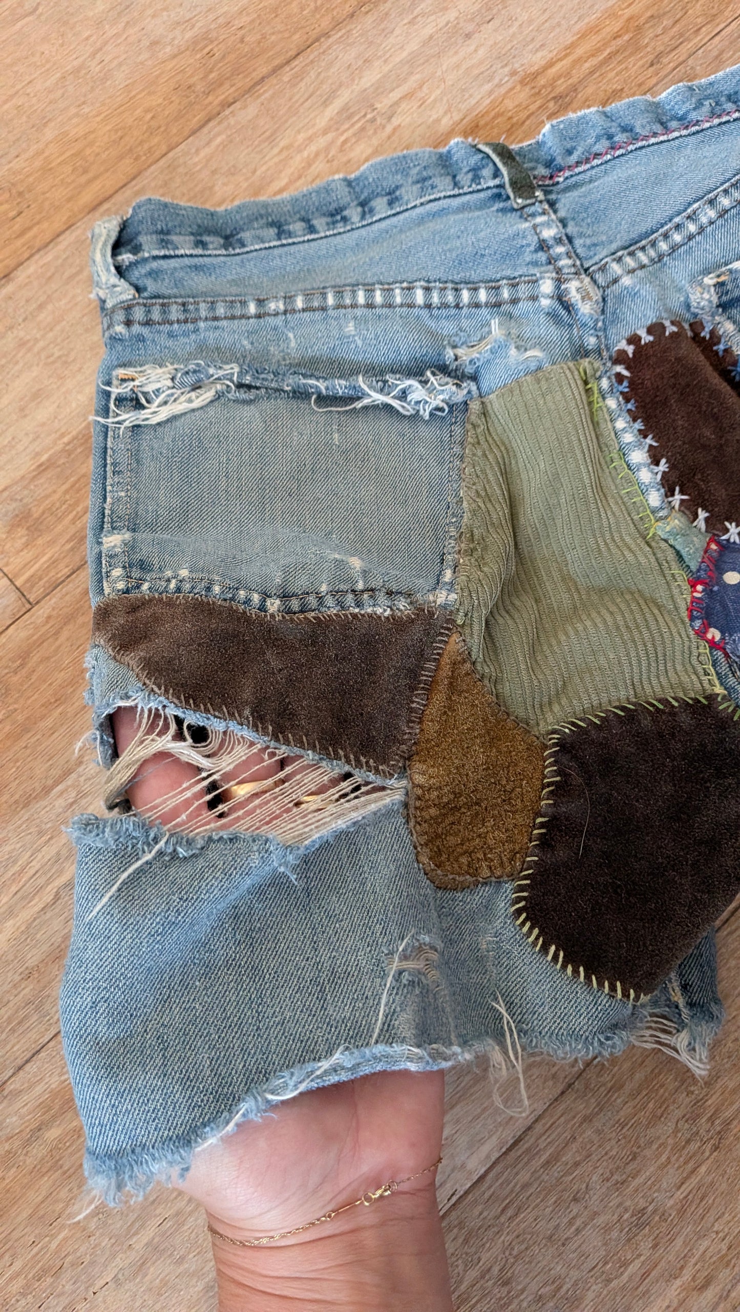 1960s thrashed shorts