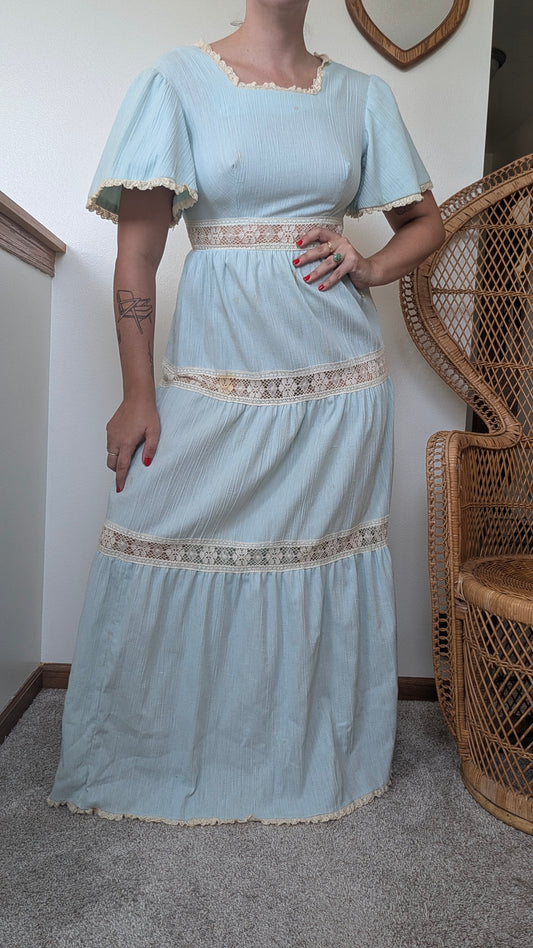 1970s cottage dress