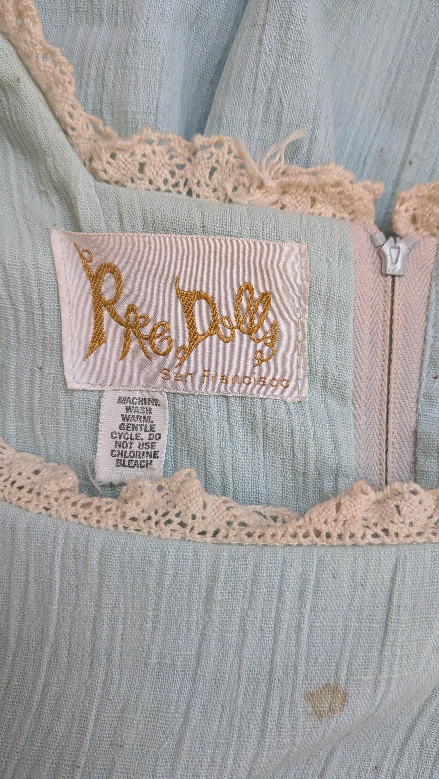 1970s cottage dress