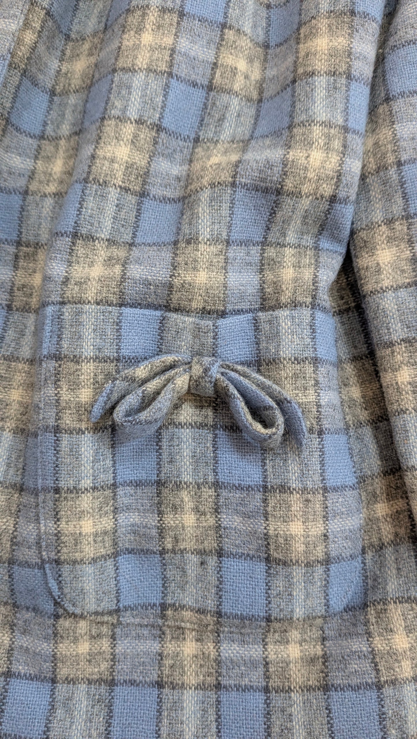 1960s plaid blazer