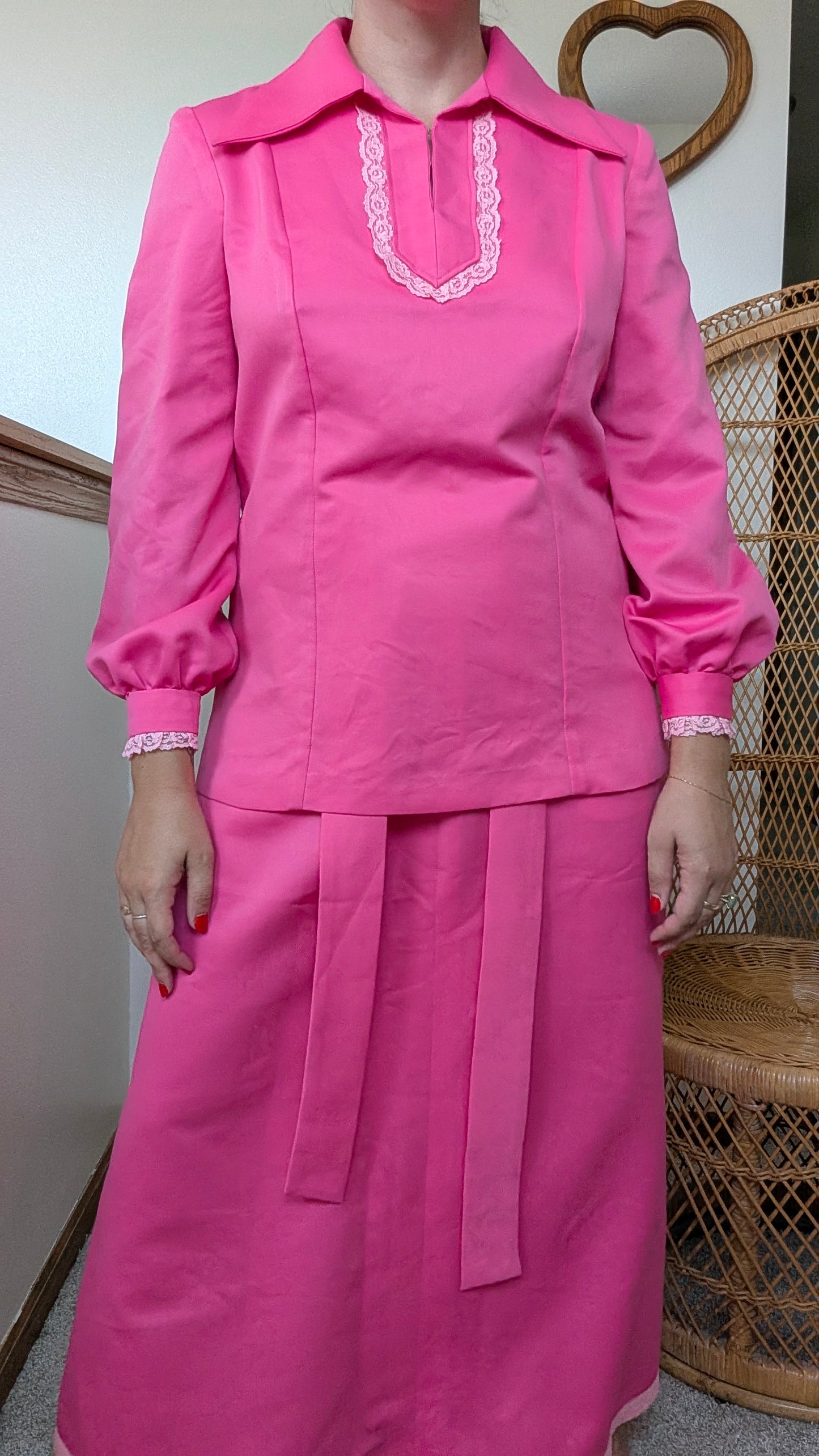 1960s pink set