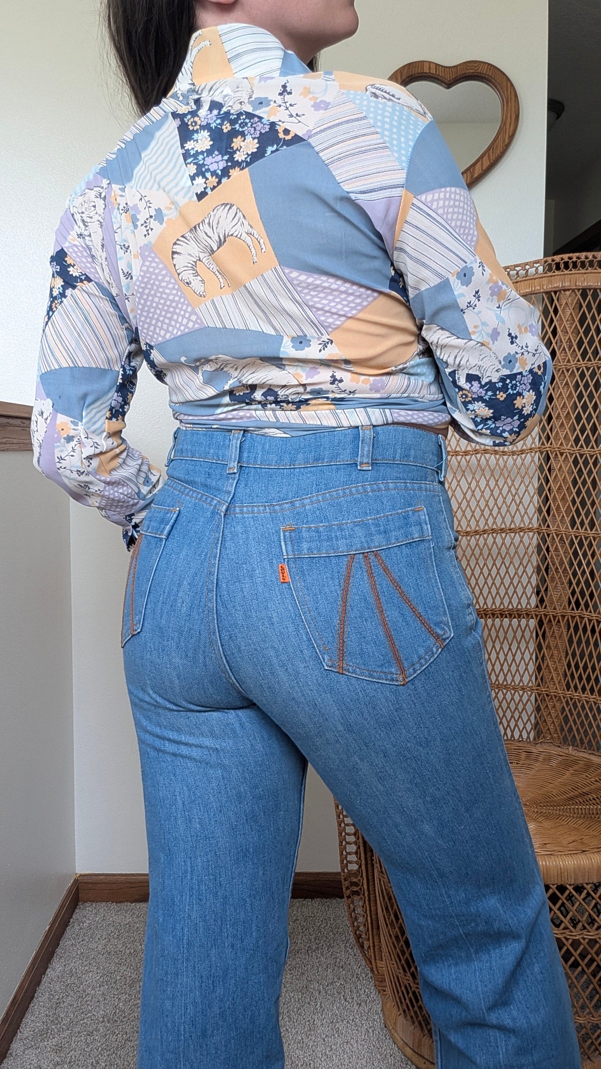 1970s funky shirt Shirt Rad Bonnie's Vintage