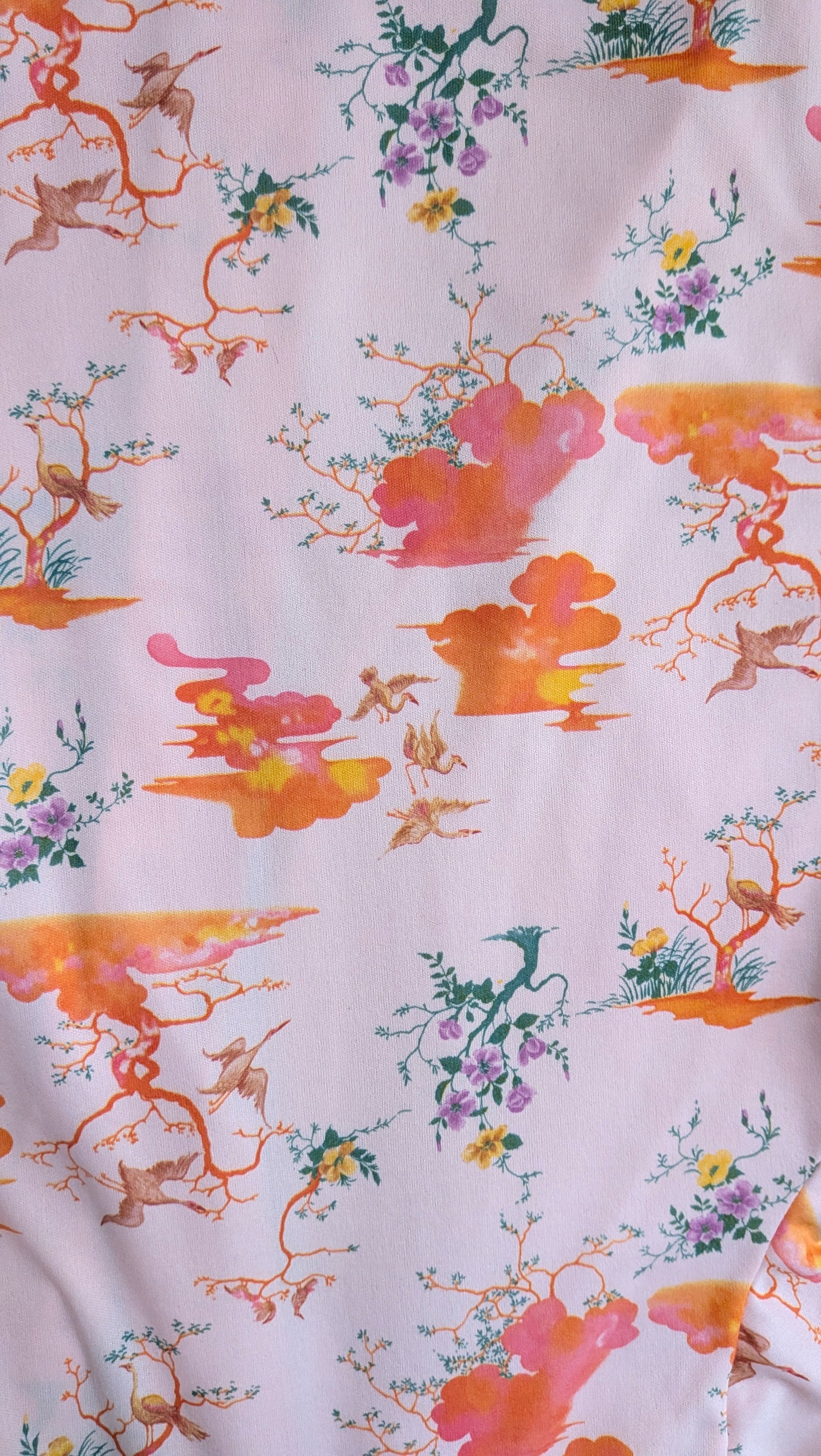 1970s psychedelic top Shirt Rad Bonnie's Vintage