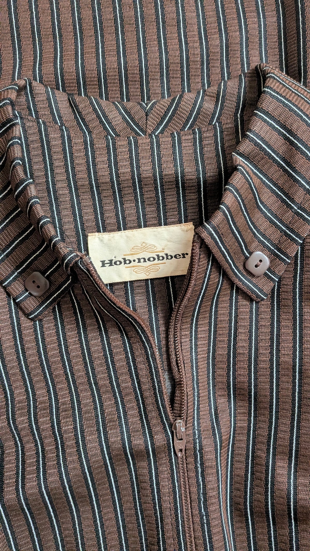 1960s striped dress