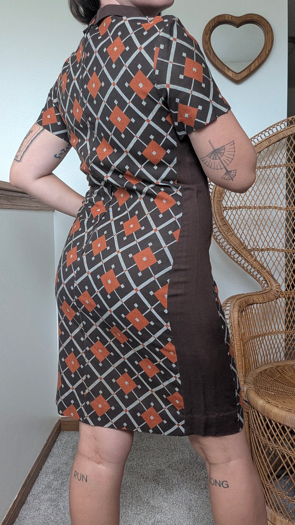 1960s diamond dress