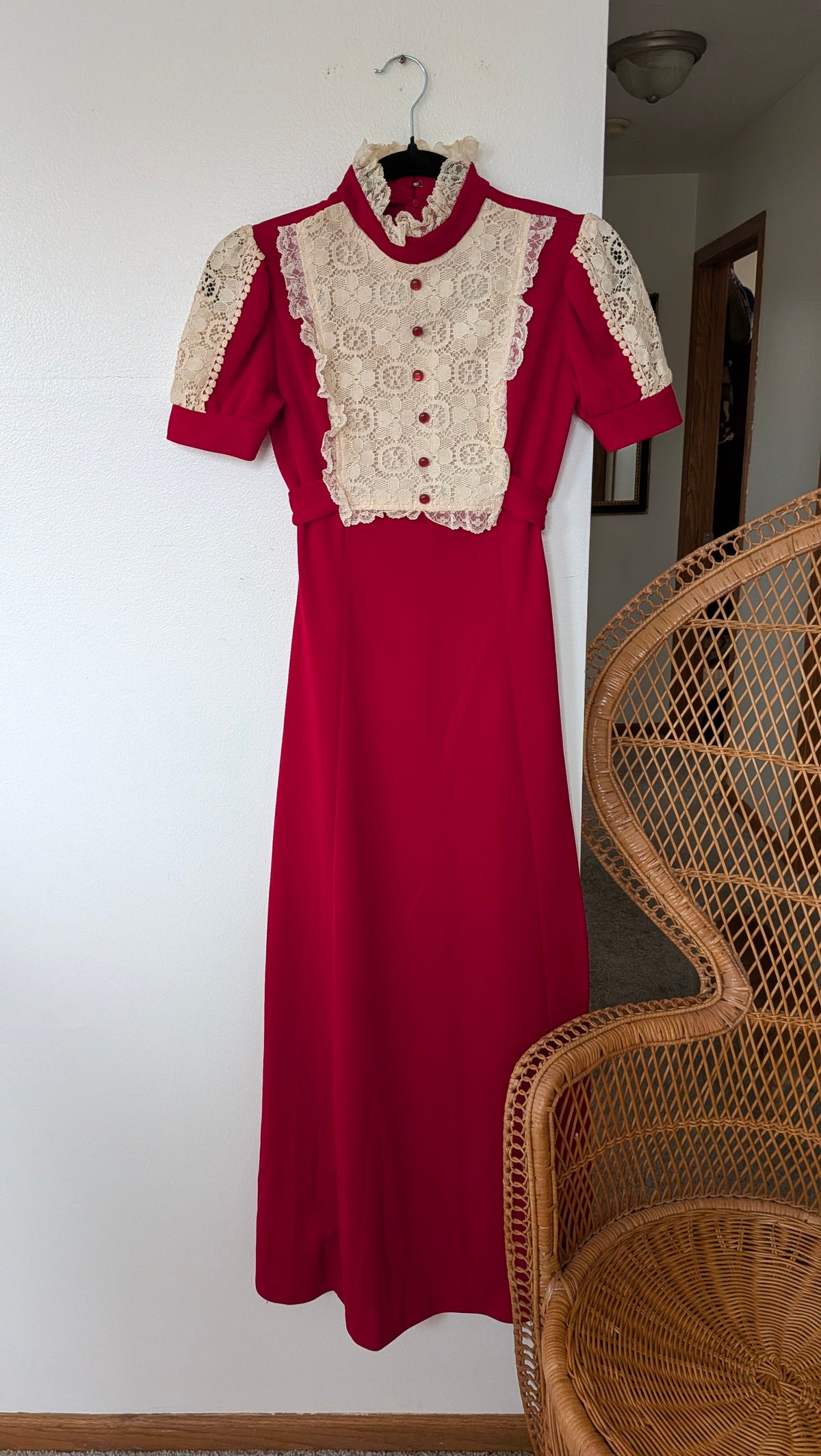1960s peasant dress