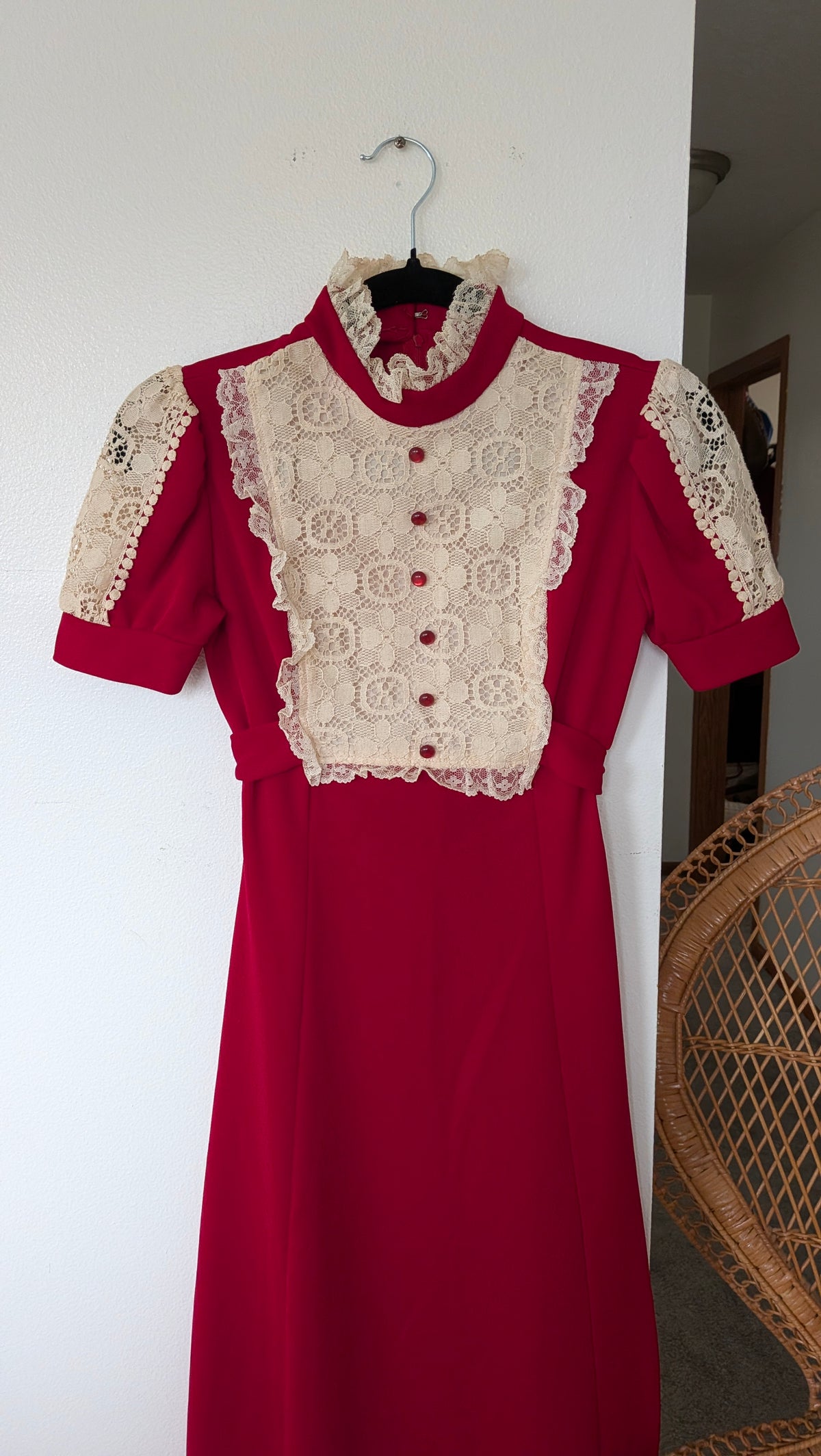 1960s peasant dress