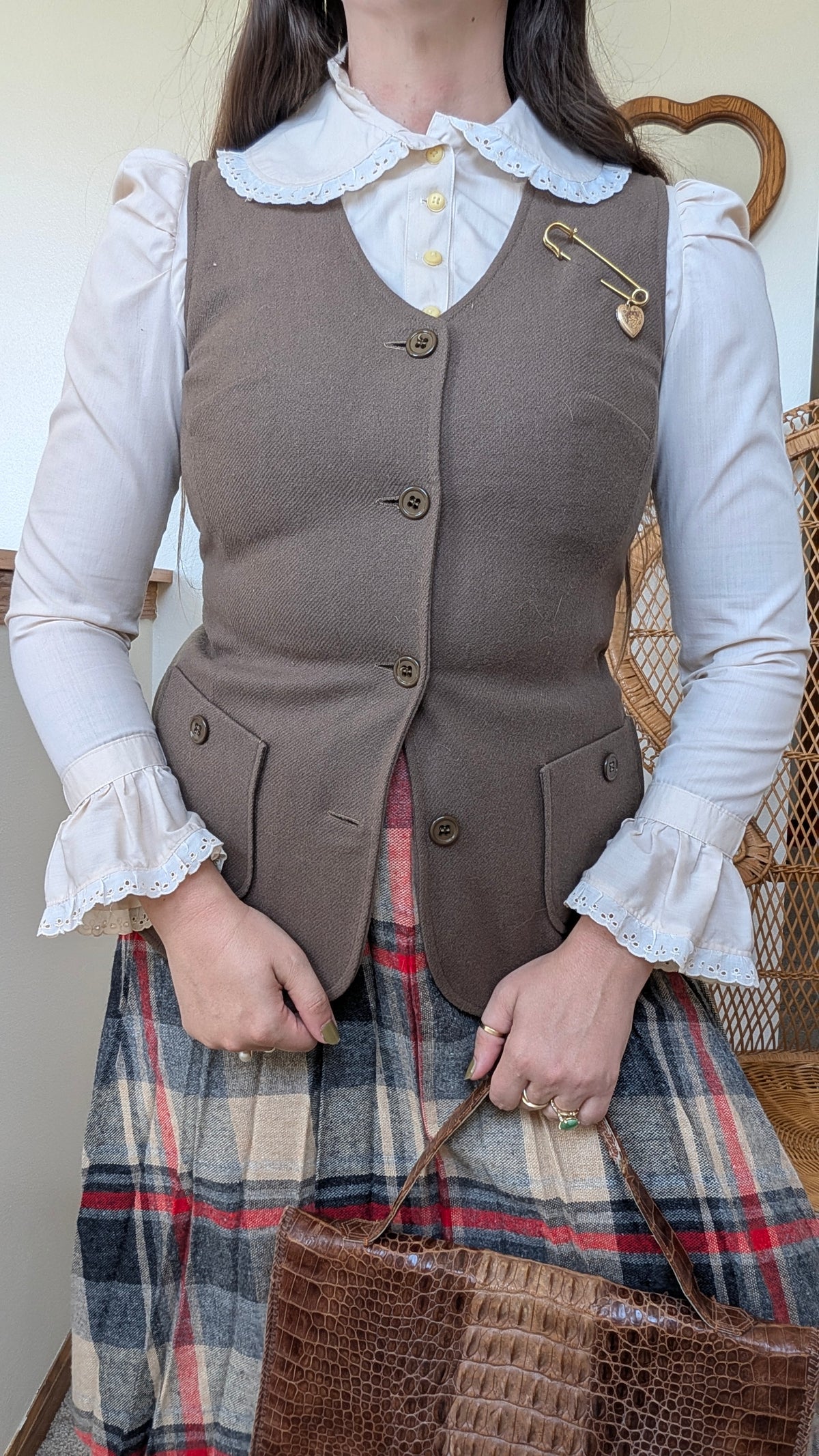 1960s Bobbie Books vest Vest Rad Bonnie's Vintage
