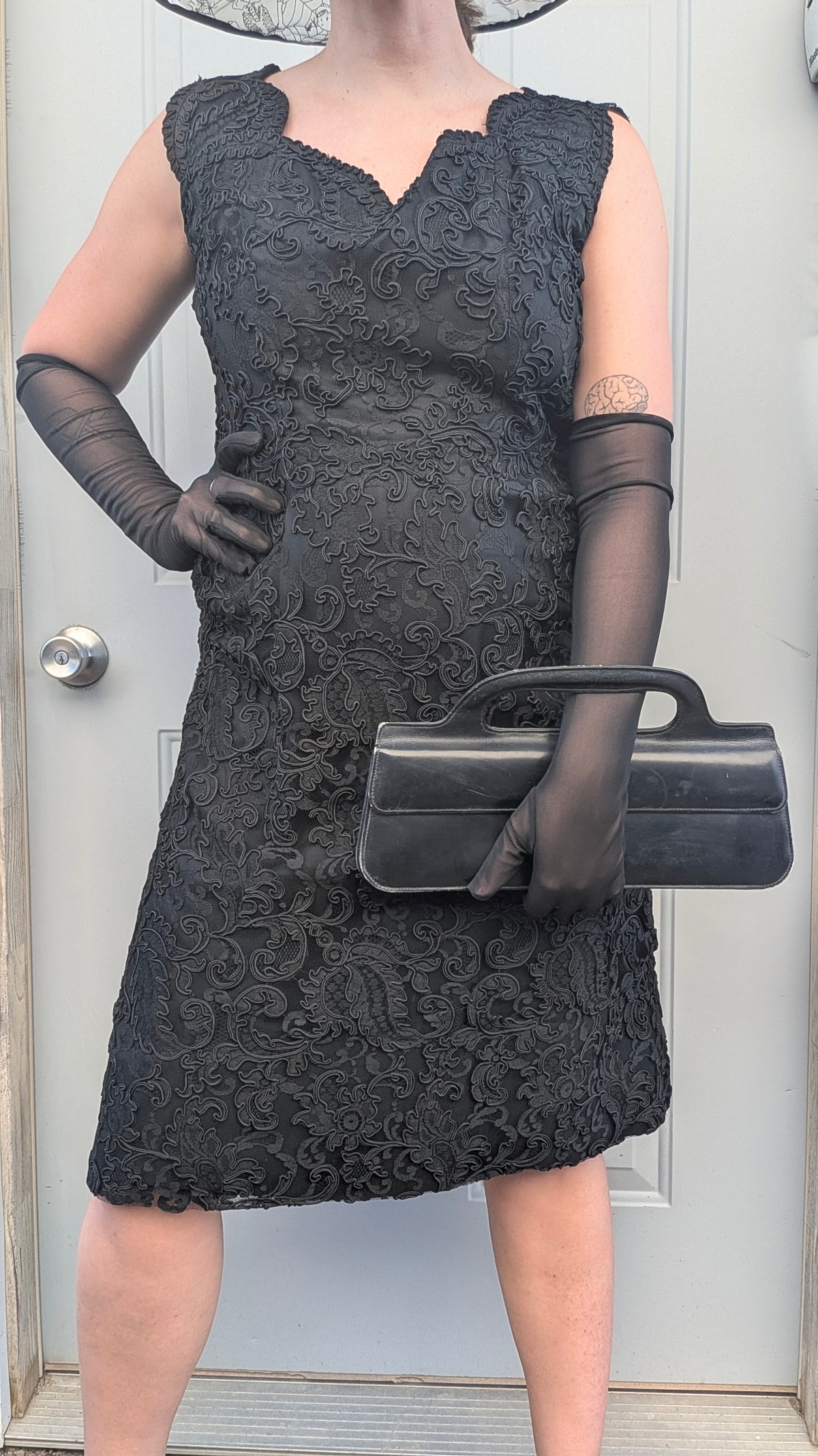 1950s clutch handbag Rad Bonnie's Vintage