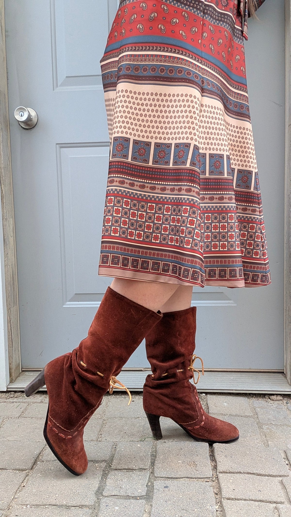 Vintage 1970s leather boots