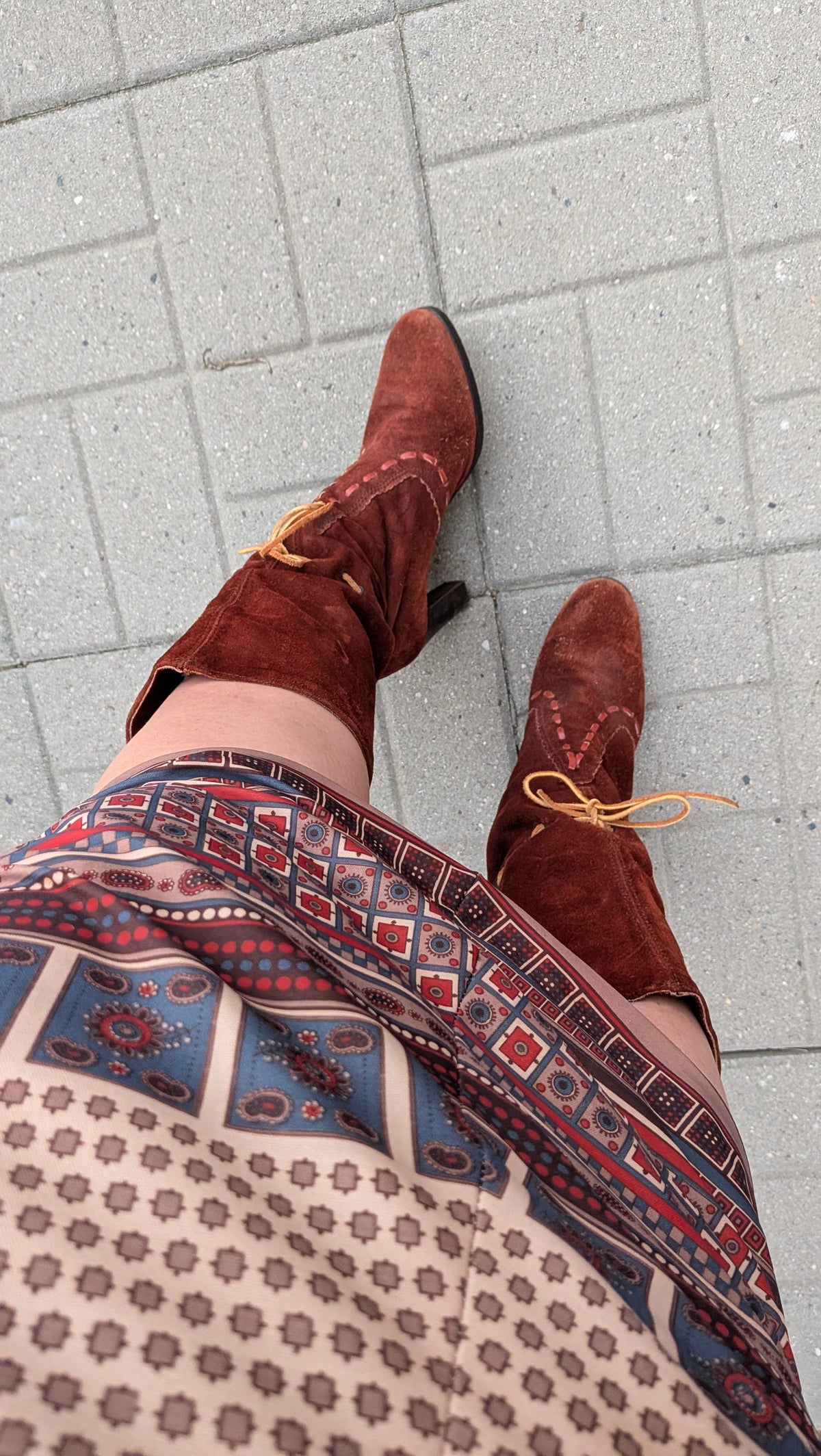 Vintage 1970s leather boots