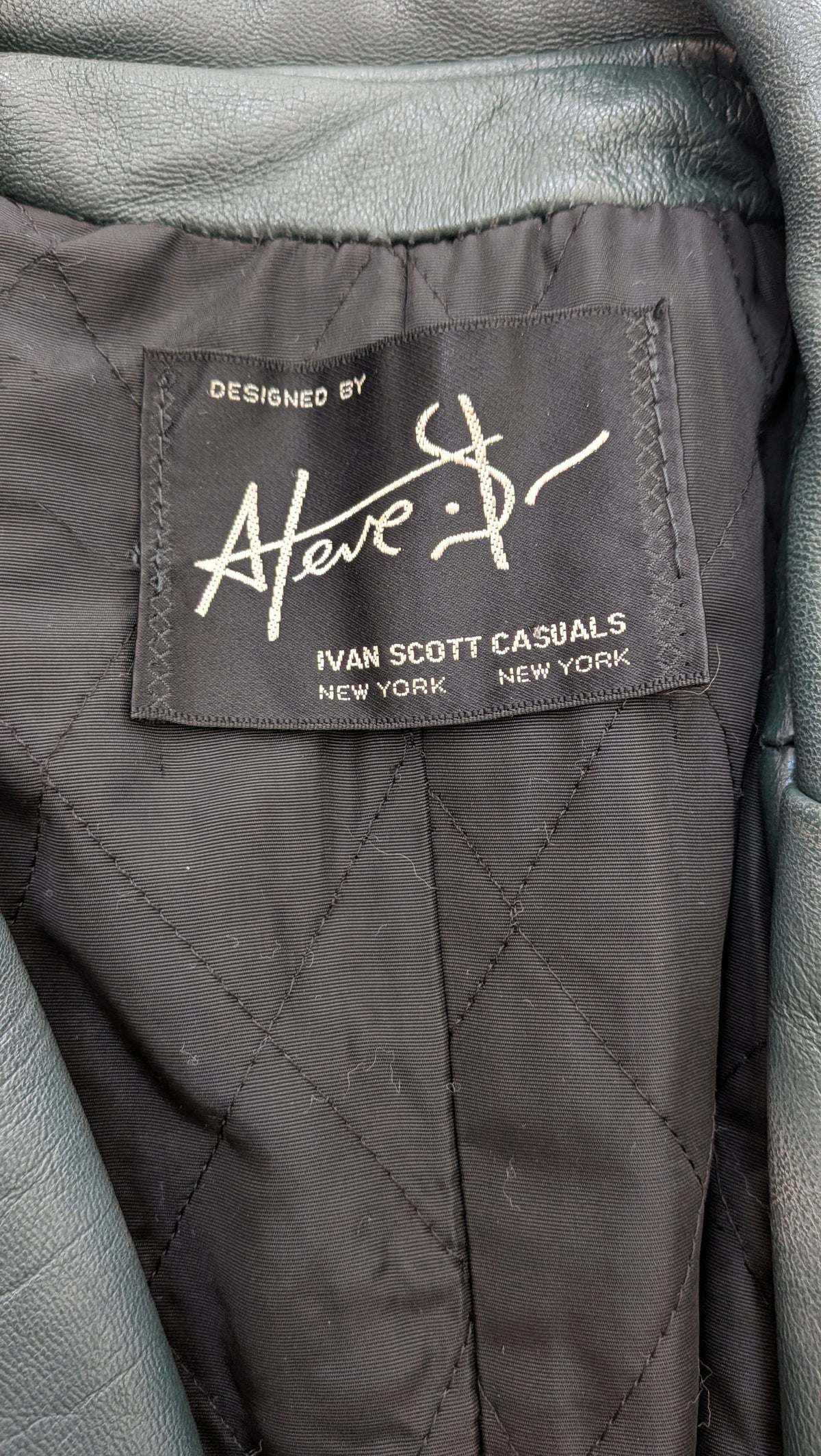 1970s leather jacket Jacket Rad Bonnie's Vintage