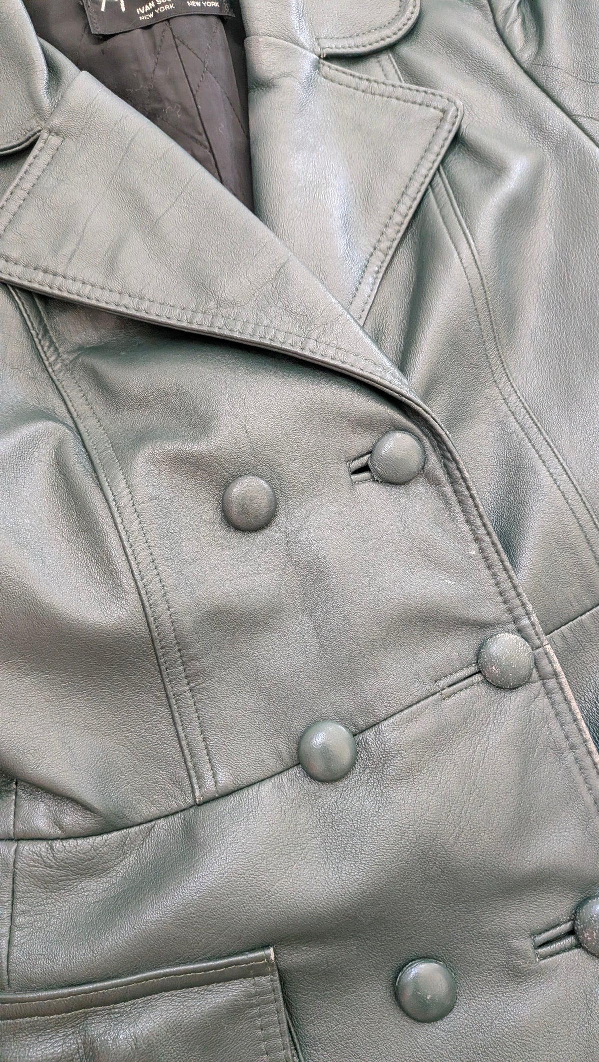 1970s leather jacket Jacket Rad Bonnie's Vintage
