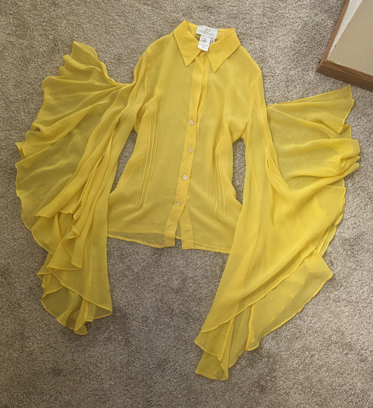 Modern Italian butterfly wing top Top Rad Bonnie's Vintage