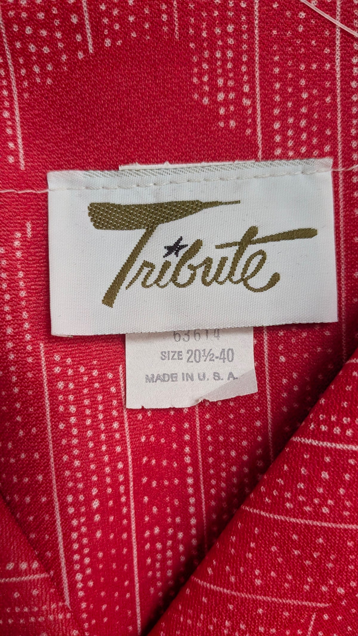 1970s red dress