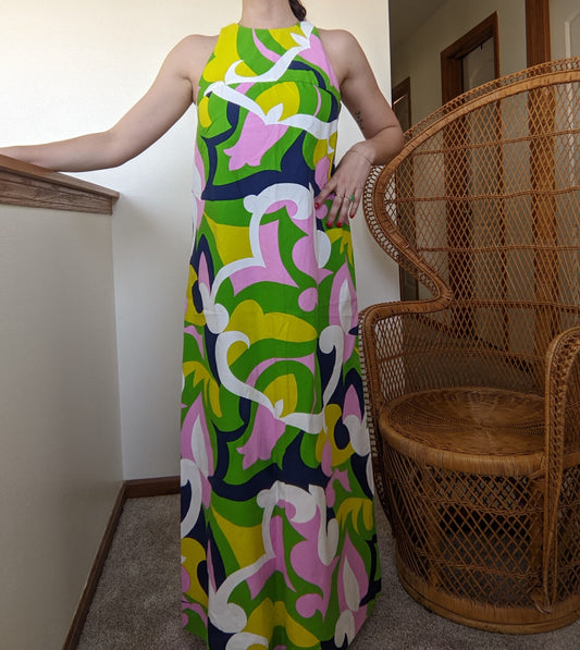 1960s Hawaiian Tourism Dress Dress Rad Bonnie's Vintage