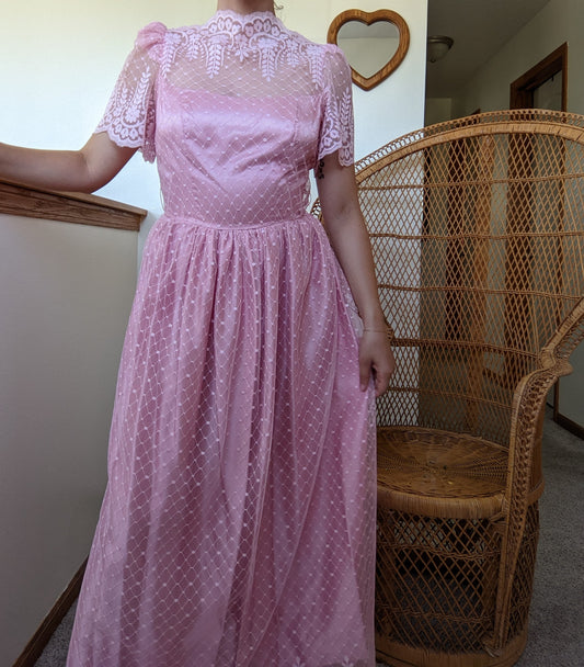 1970s Prom Dress Dress Rad Bonnie's Vintage