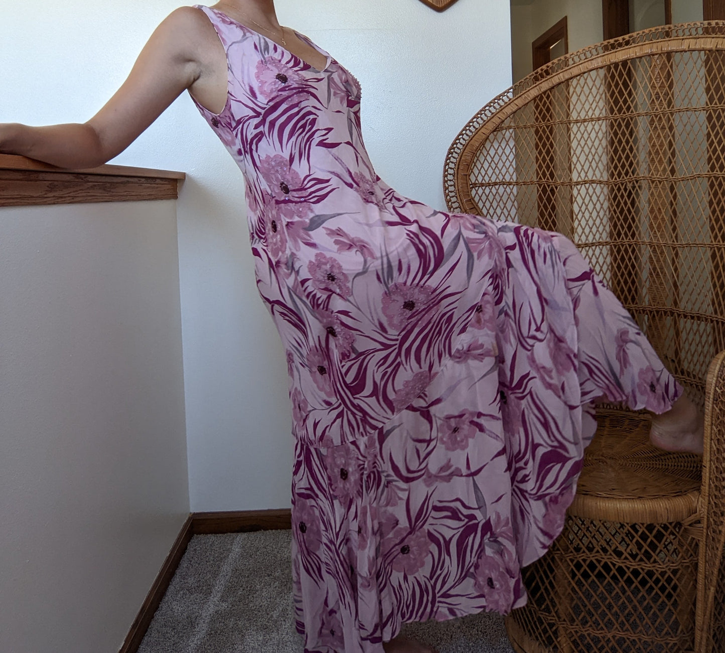 Y2K Asymmetrical Cocktail/ Prom Dress