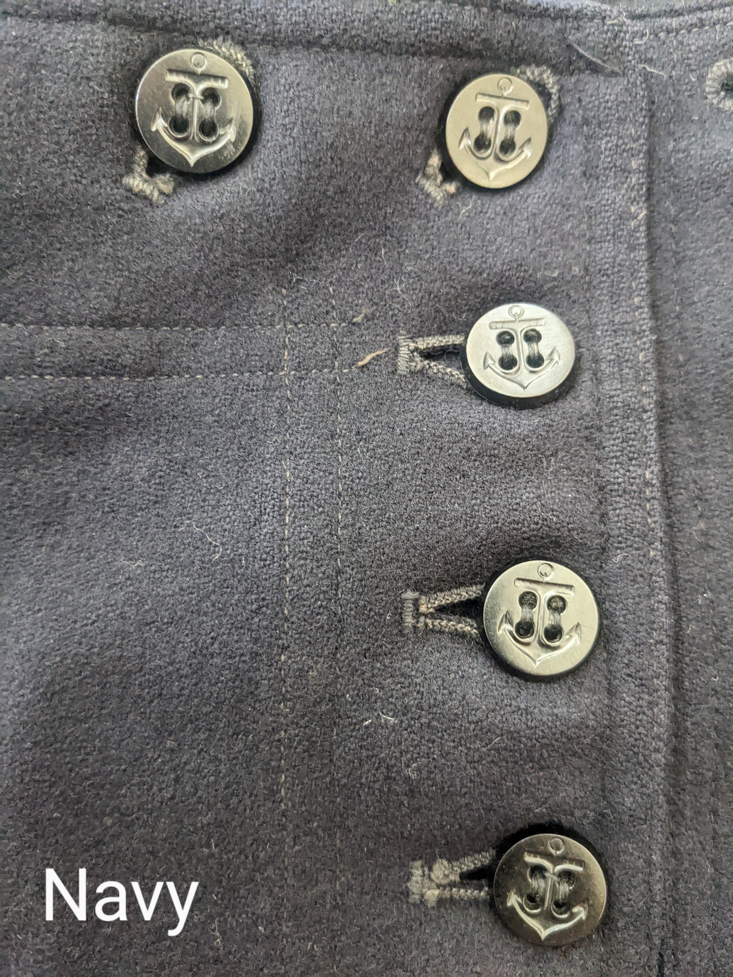 1940s Navy-colored Naval Clothing Factory Pants Pants Rad Bonnie's Vintage