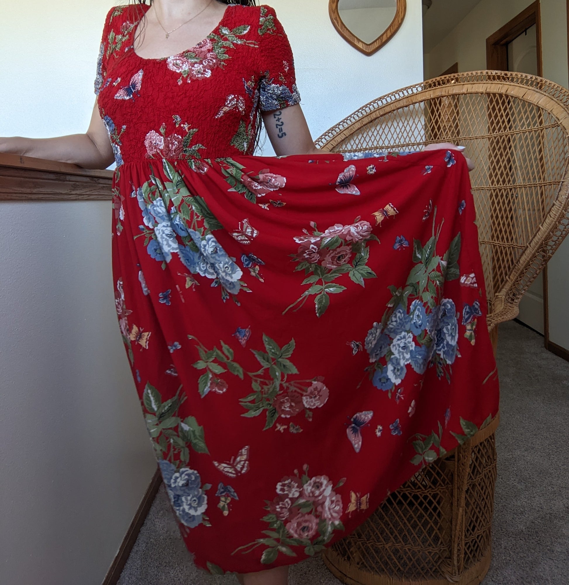 1990s Popcorn Top Dress Dress Rad Bonnie's Vintage