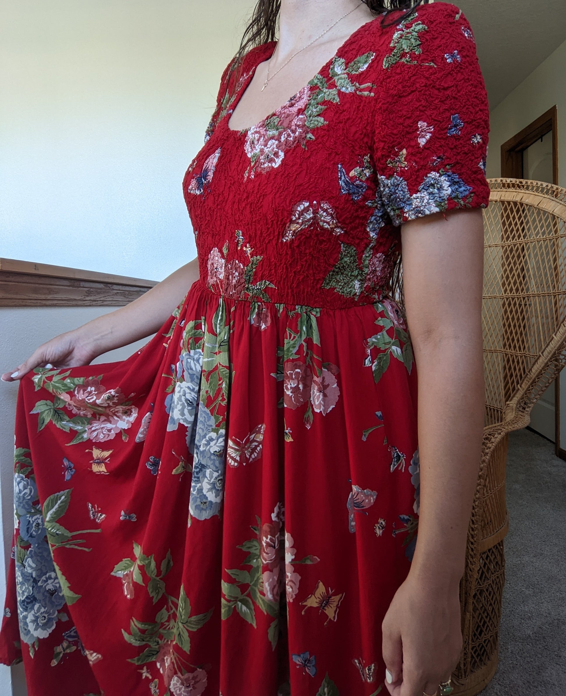 1990s Popcorn Top Dress Dress Rad Bonnie's Vintage