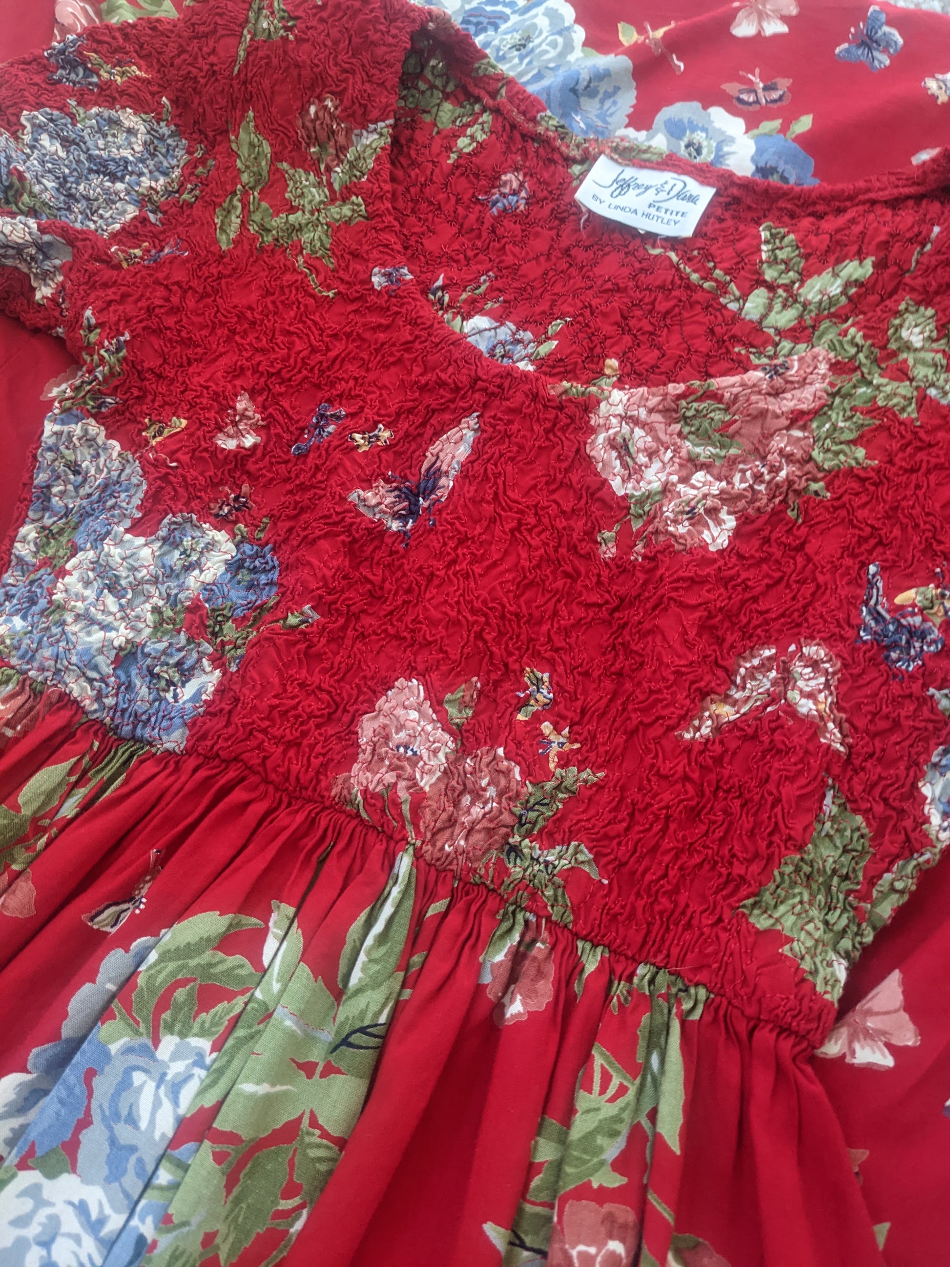 1990s Popcorn Top Dress Dress Rad Bonnie's Vintage