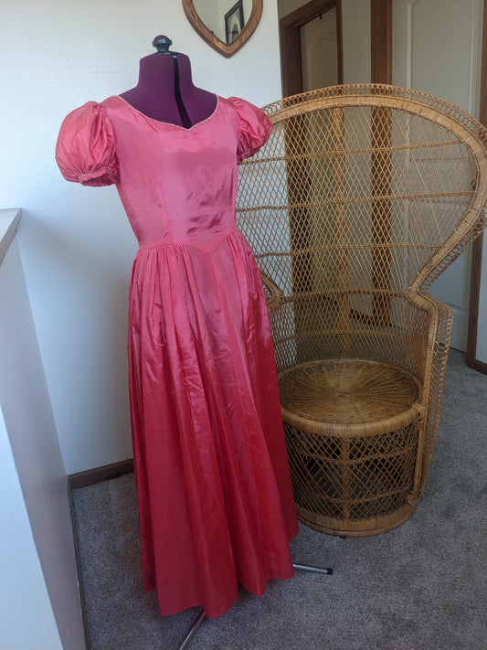1980s Homemade Prom Dress Dress Rad Bonnie's Vintage