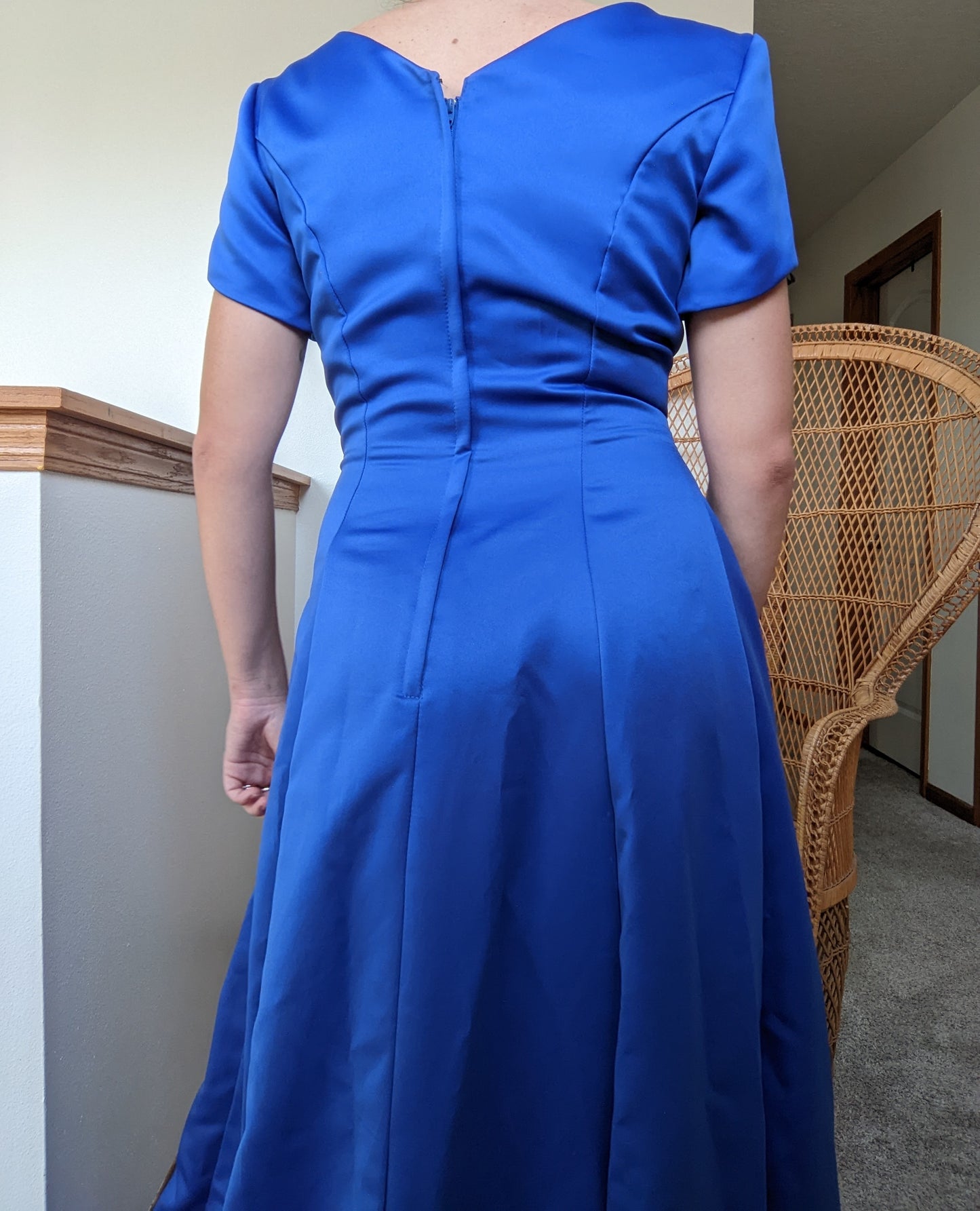 1980s Union Made Formal Dress