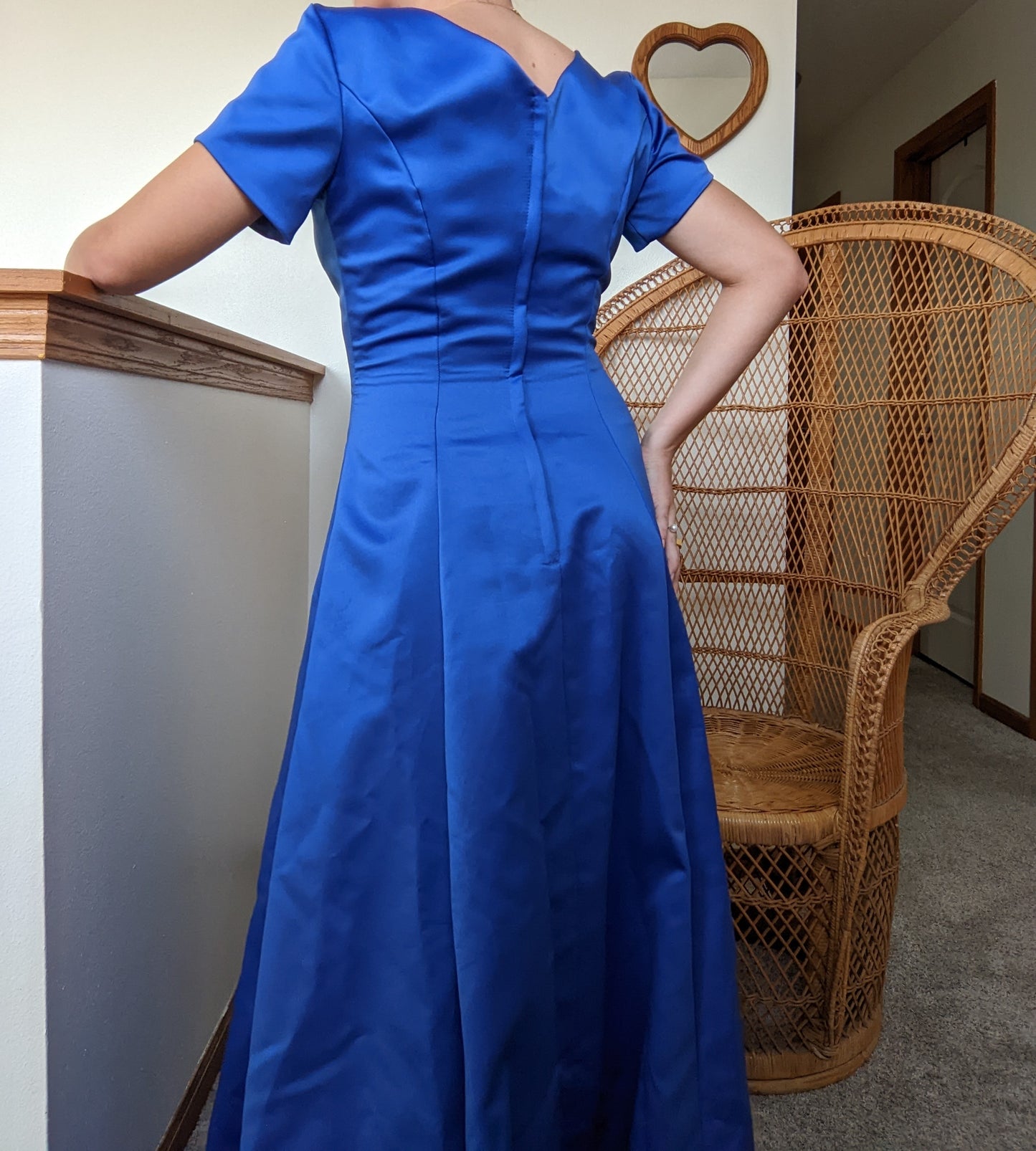 1980s Union Made Formal Dress