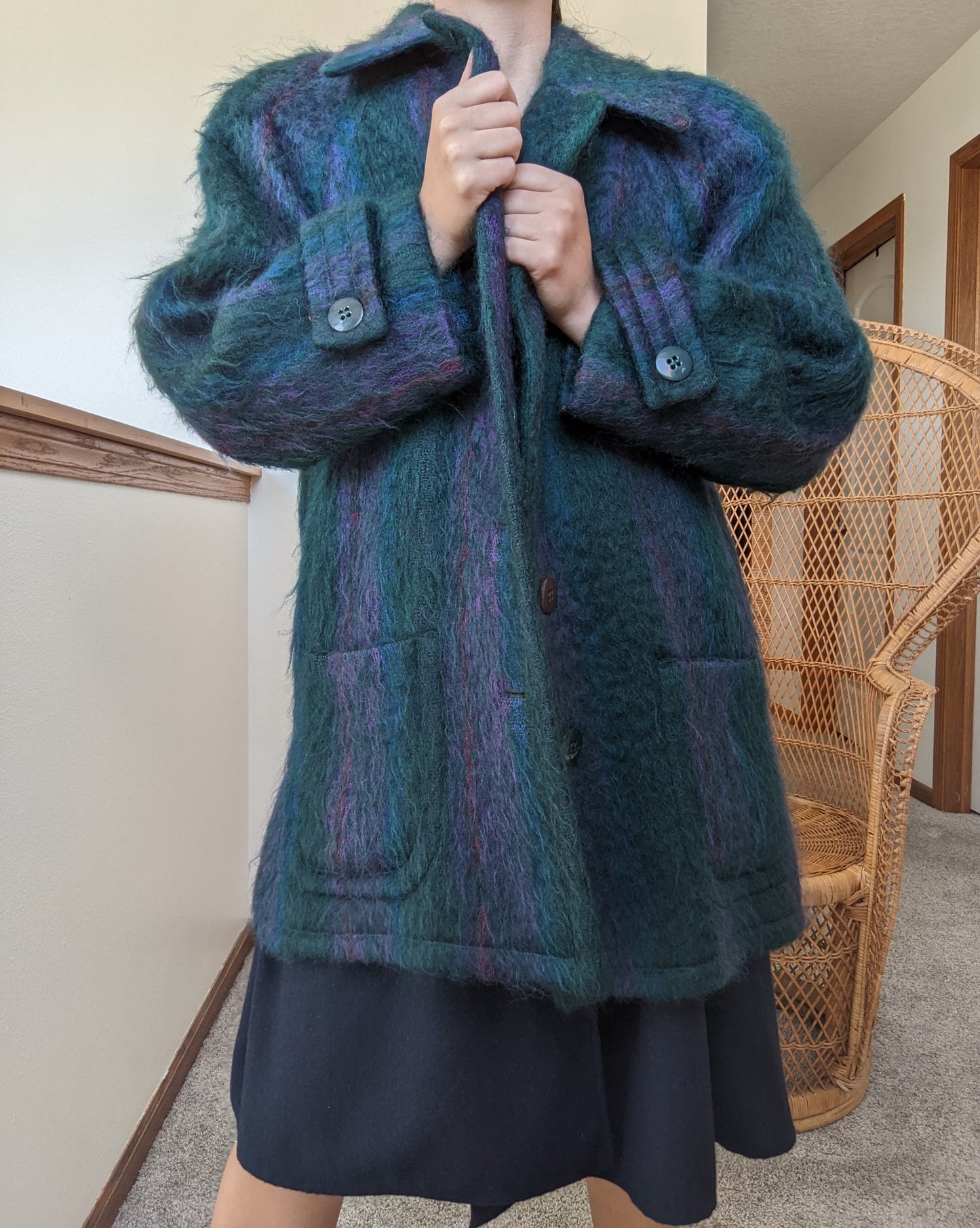 1960s Union-Made Mohair Coat