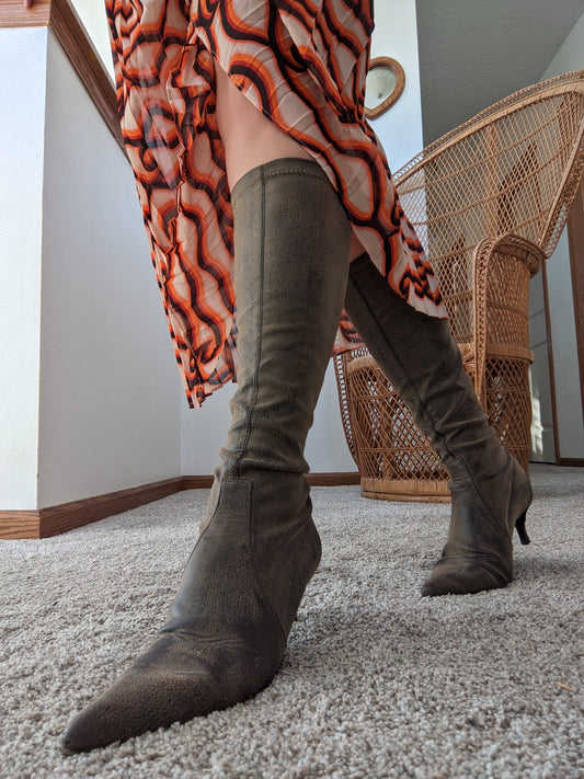 1990s Italian-Made Boots, Size 6 1/5M Boots Rad Bonnie's Vintage
