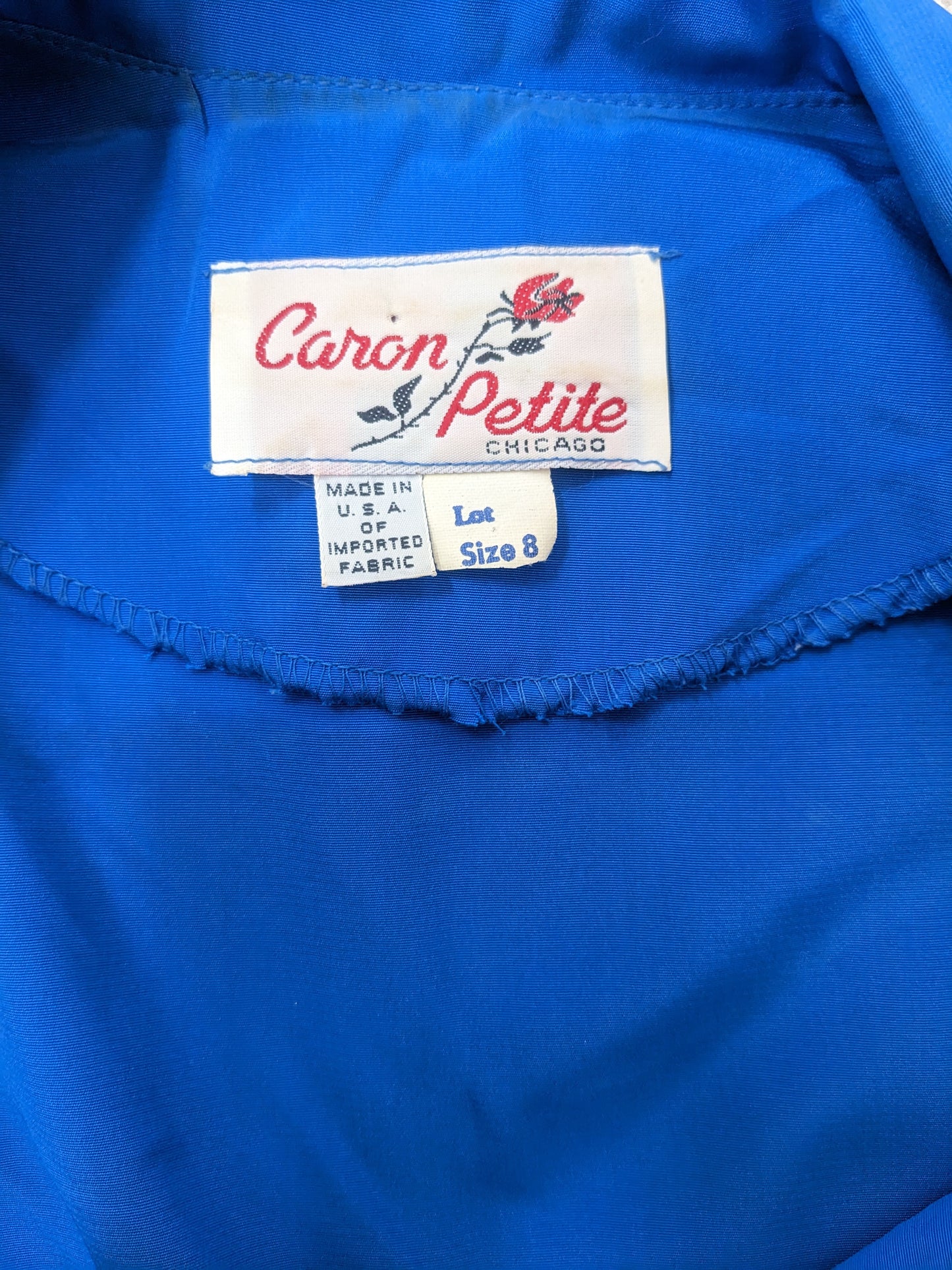 1970s-80s True Blue Top