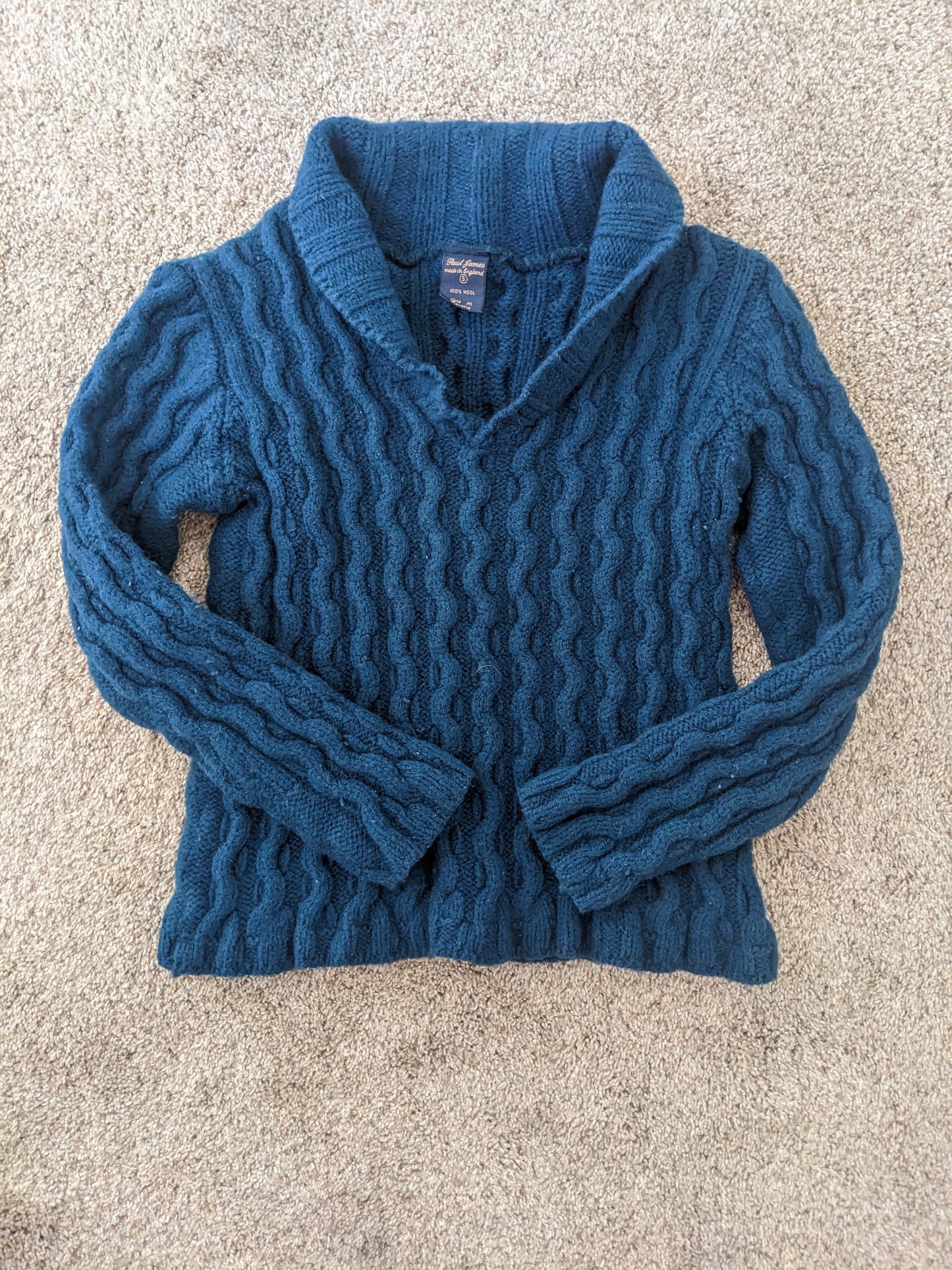 1980s 100% wool sweater Rad Bonnie's Vintage
