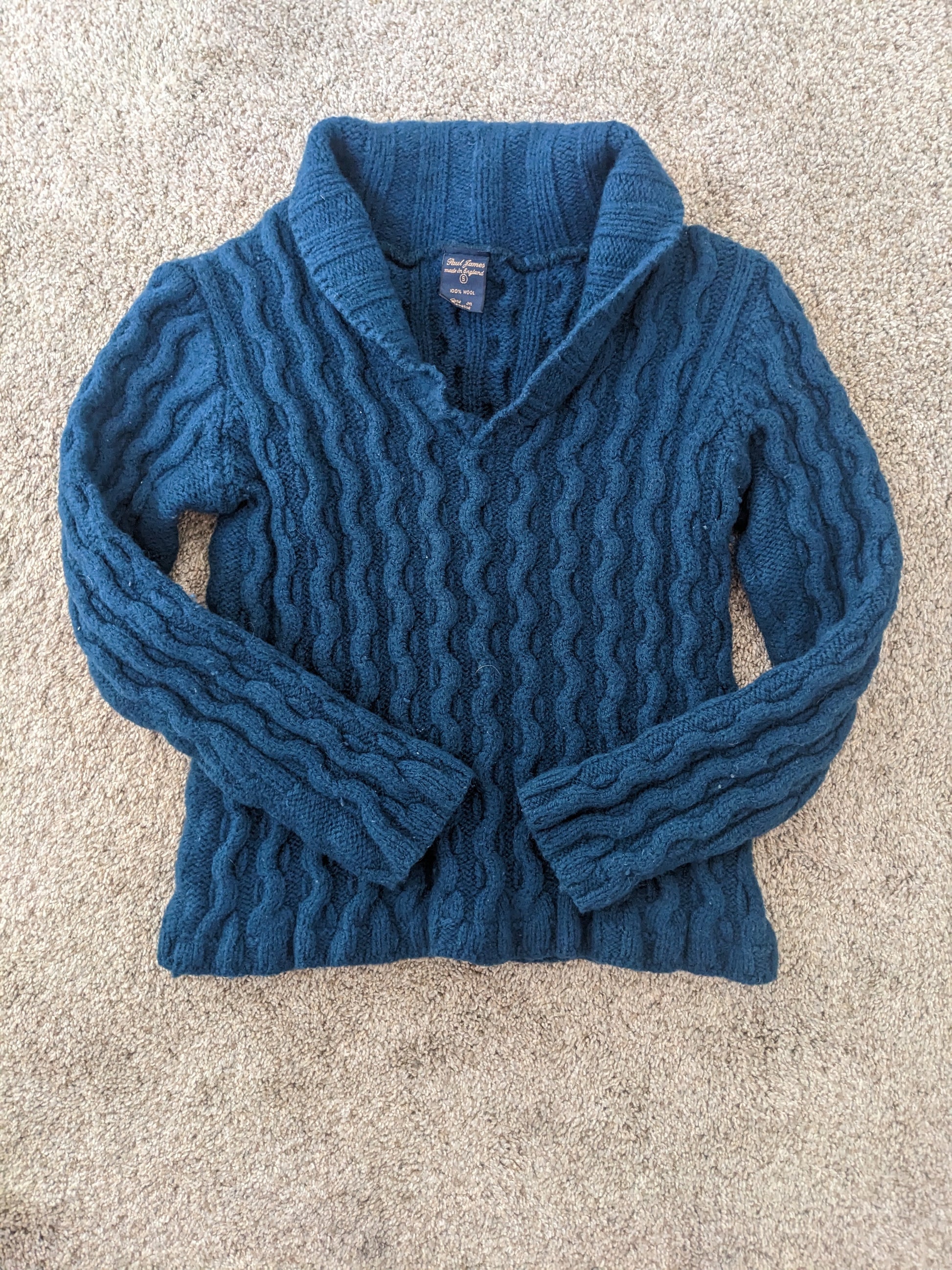 1980s 100% wool sweater Rad Bonnie's Vintage