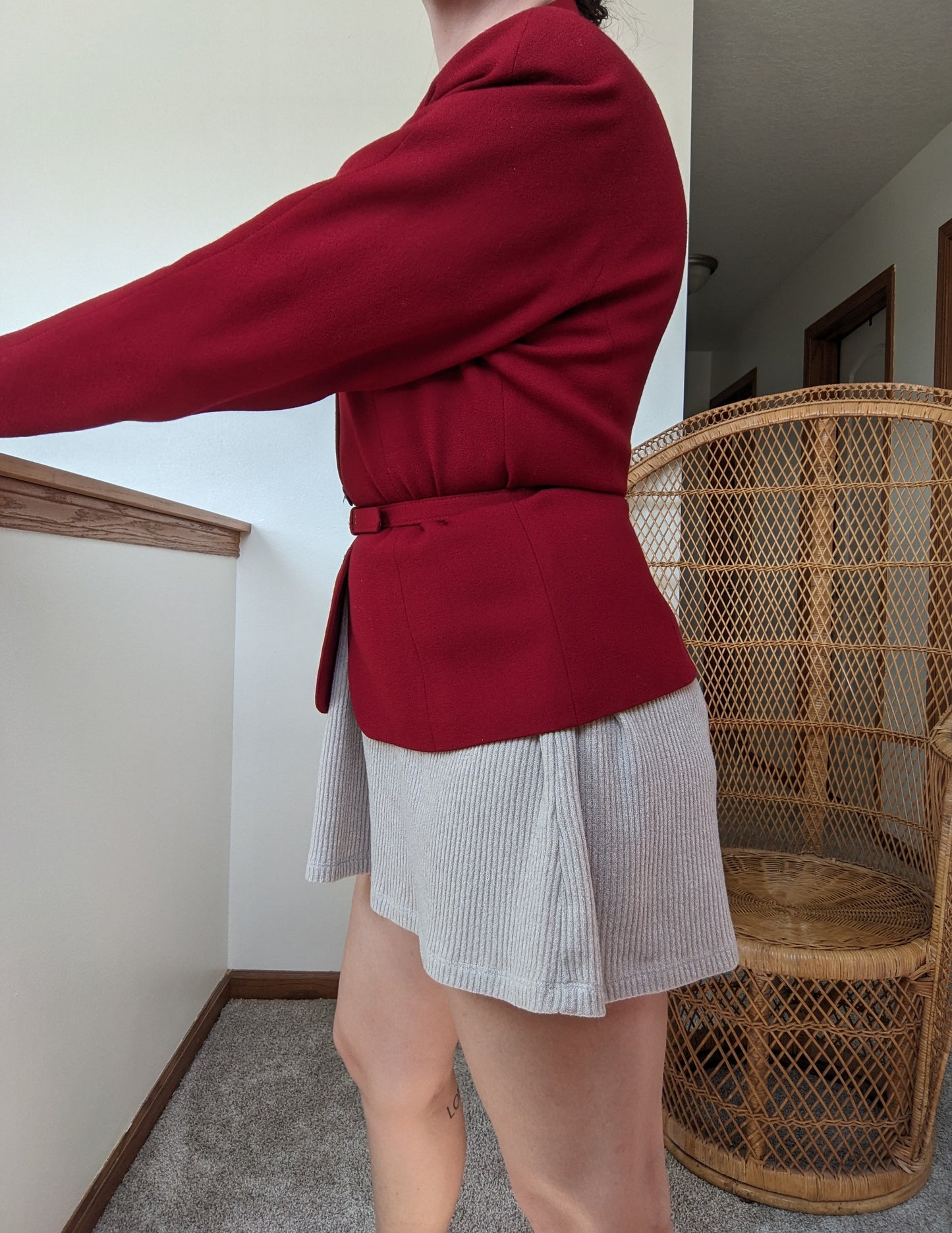 1980s Gianni Sport belted blazer