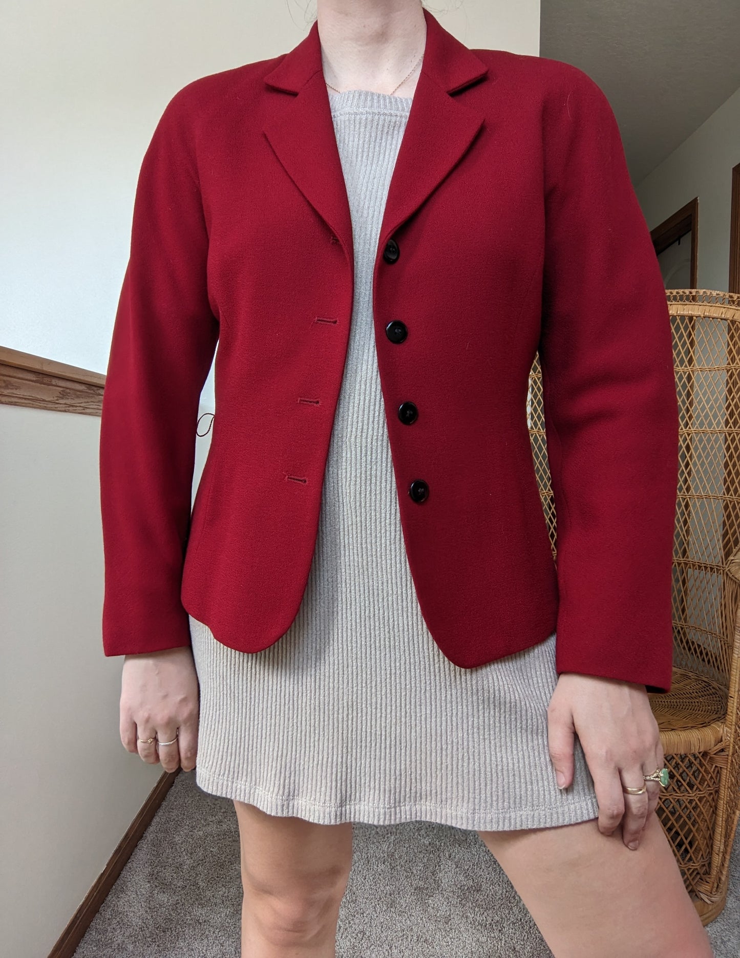 1980s Gianni Sport belted blazer