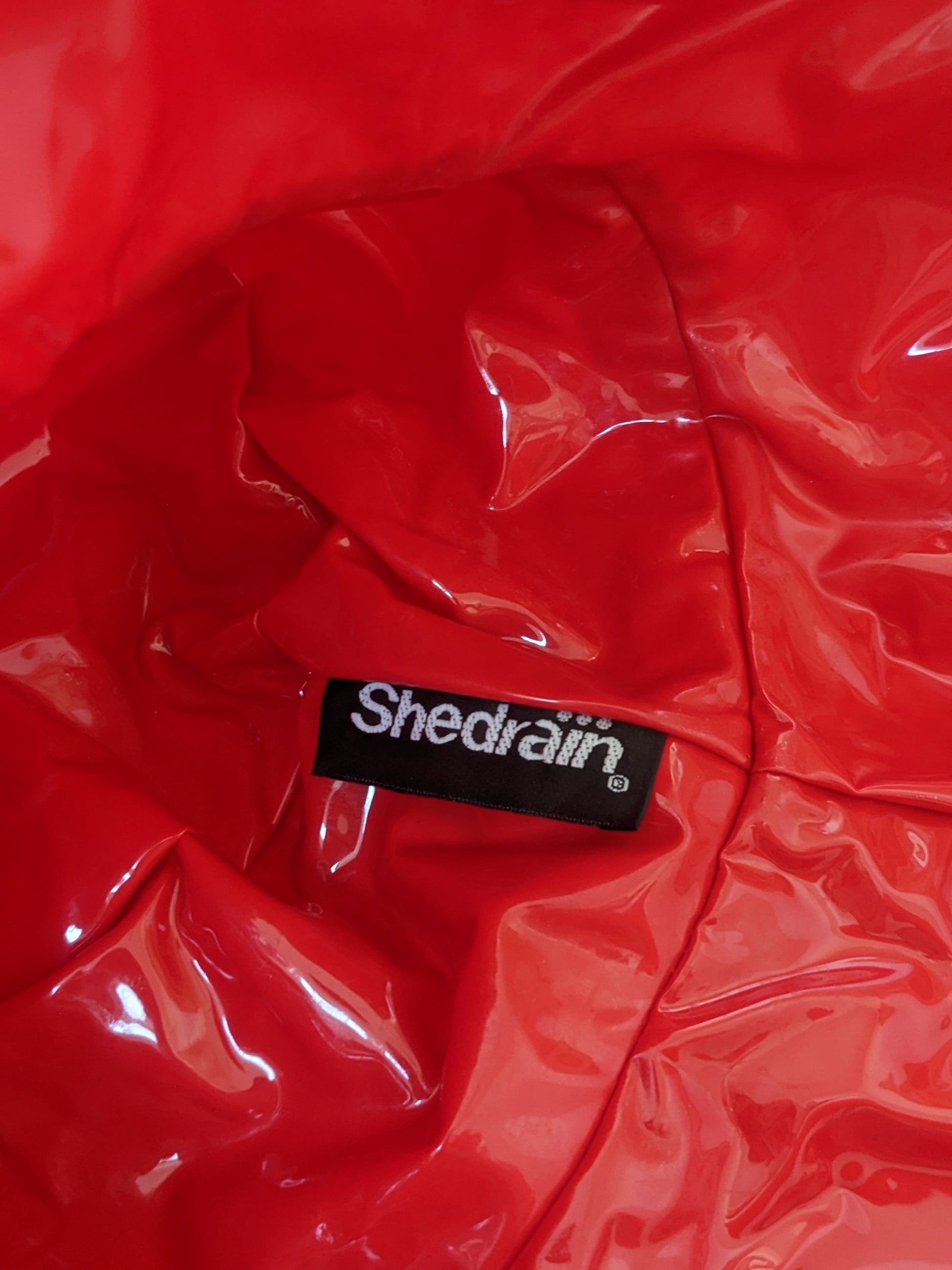 1990s vinyl raincoat & bucket hat Jacket Rad Bonnie's Vintage