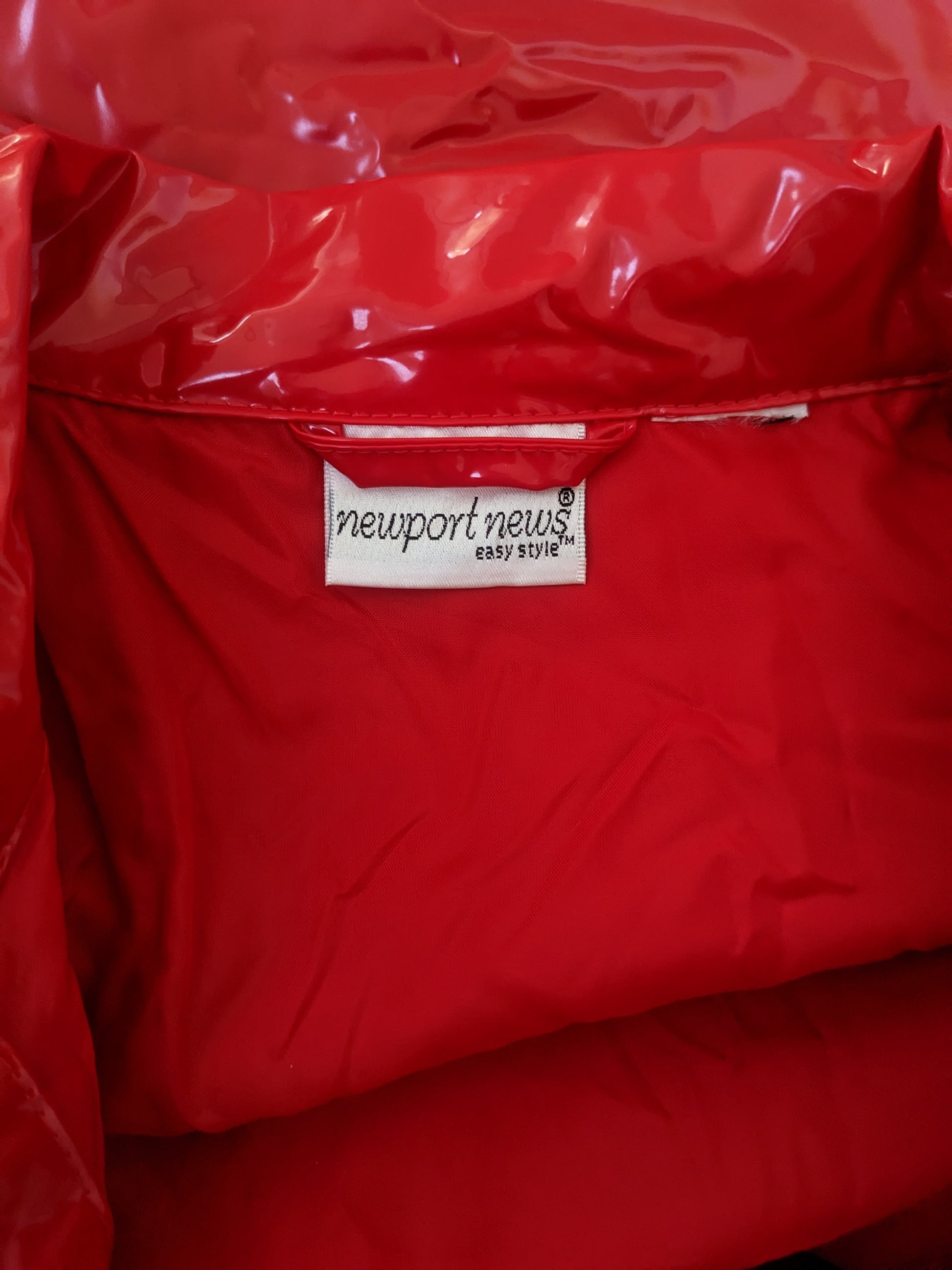 1990s vinyl raincoat & bucket hat Jacket Rad Bonnie's Vintage