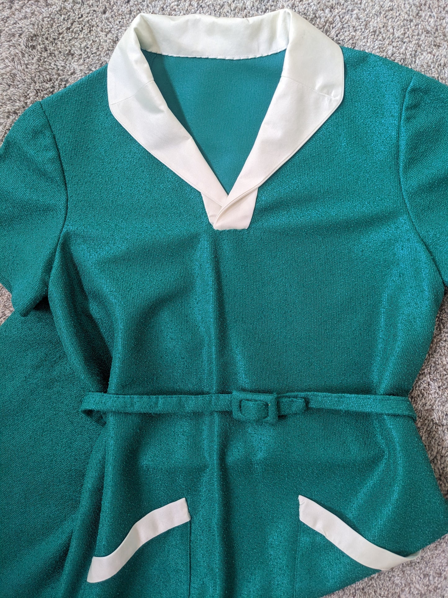 1960s spacey mod shift dress
